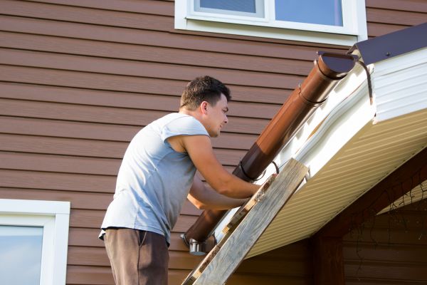 Porch Gutter Replacement in Canton