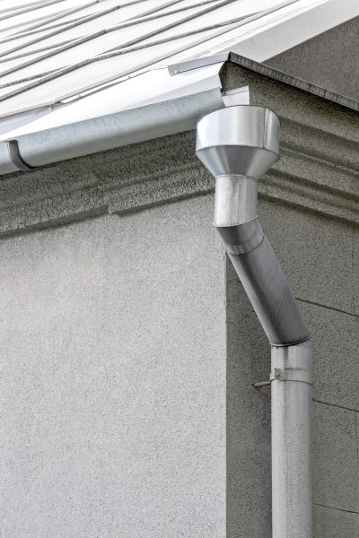 Galvanized Gutter Installation in Canton