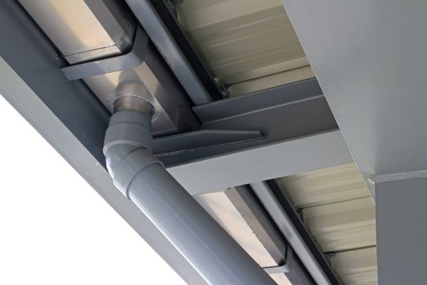 PVC Downspout Installation in Canton