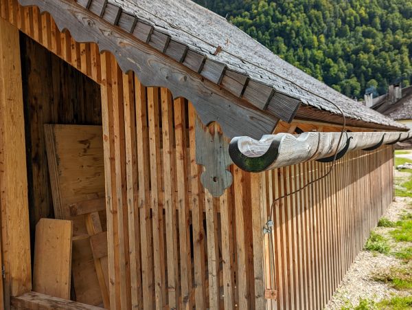 Wood Gutter Installation in Canton
