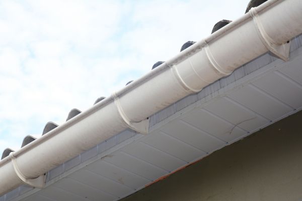 Plastic Gutter Installation in Canton