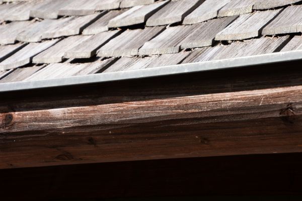 Wood Rain Gutter Installation in Canton